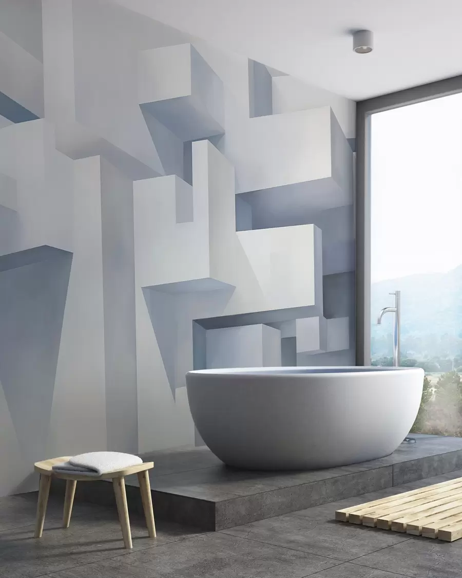zidne murale Geometrijska apstrakcija w05823