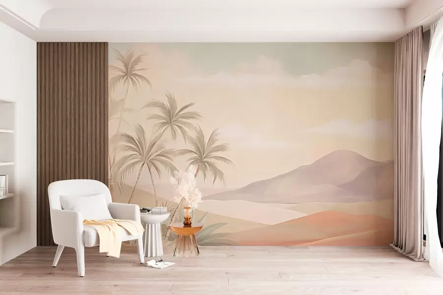zidne murale Palme w05832