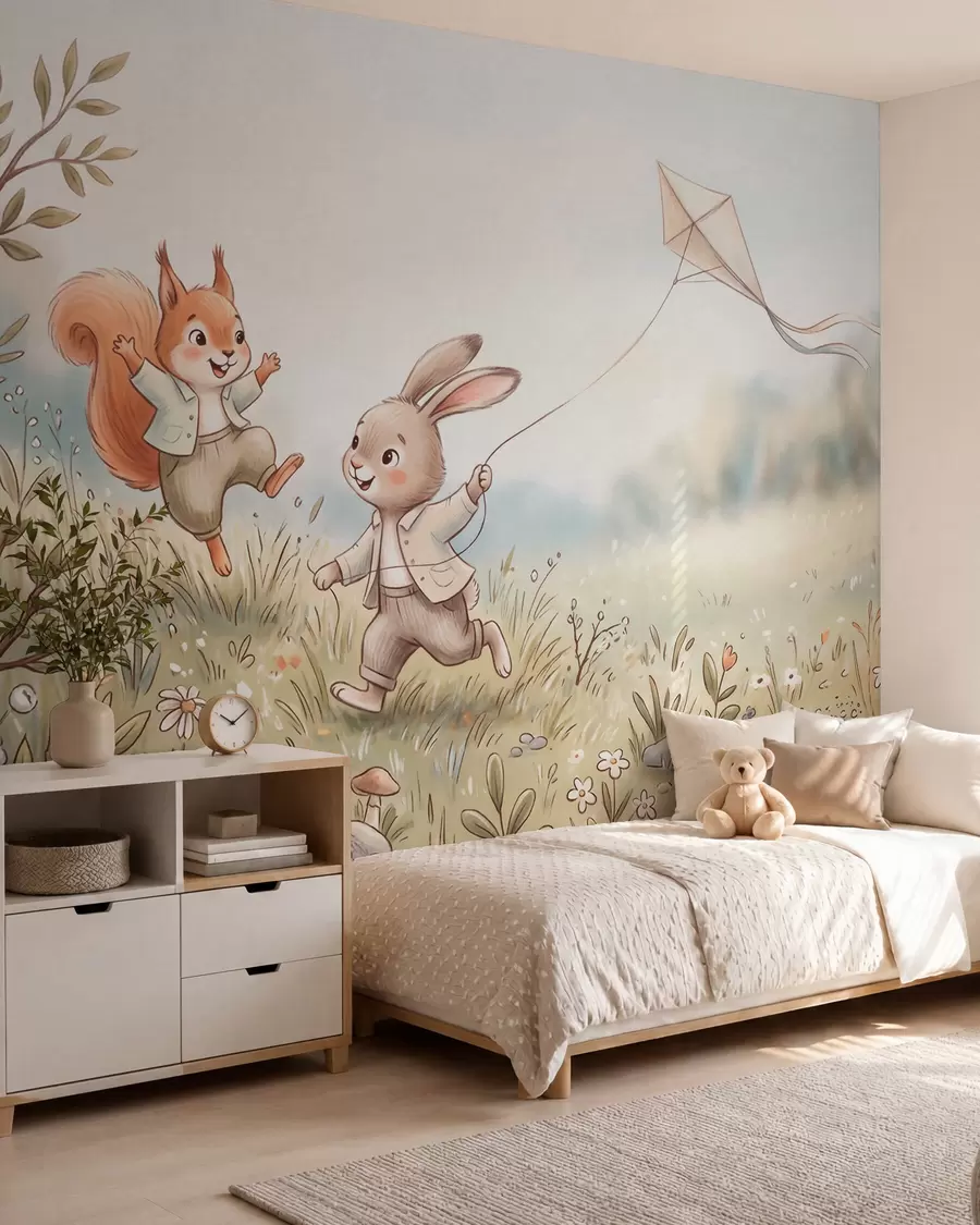 zidne murale Zeko i zmaj w10007
