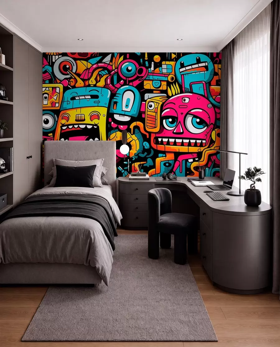 zidne murale Grafiti w05762