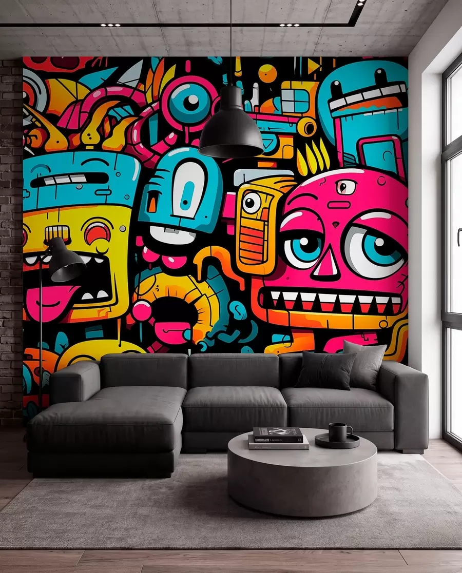 zidne murale Grafiti w05762