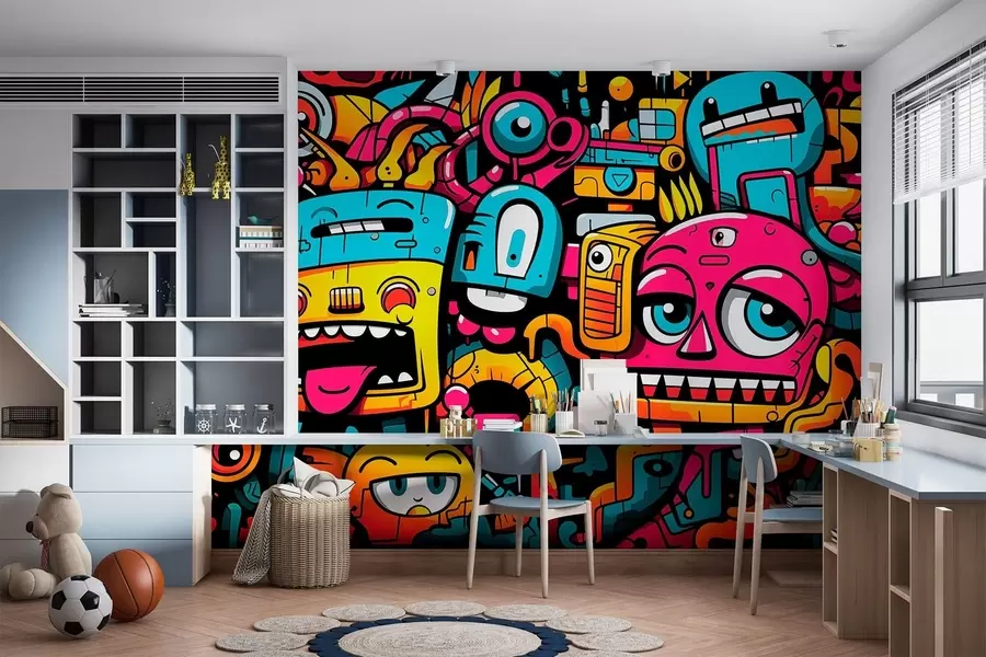 zidne murale Grafiti w05762