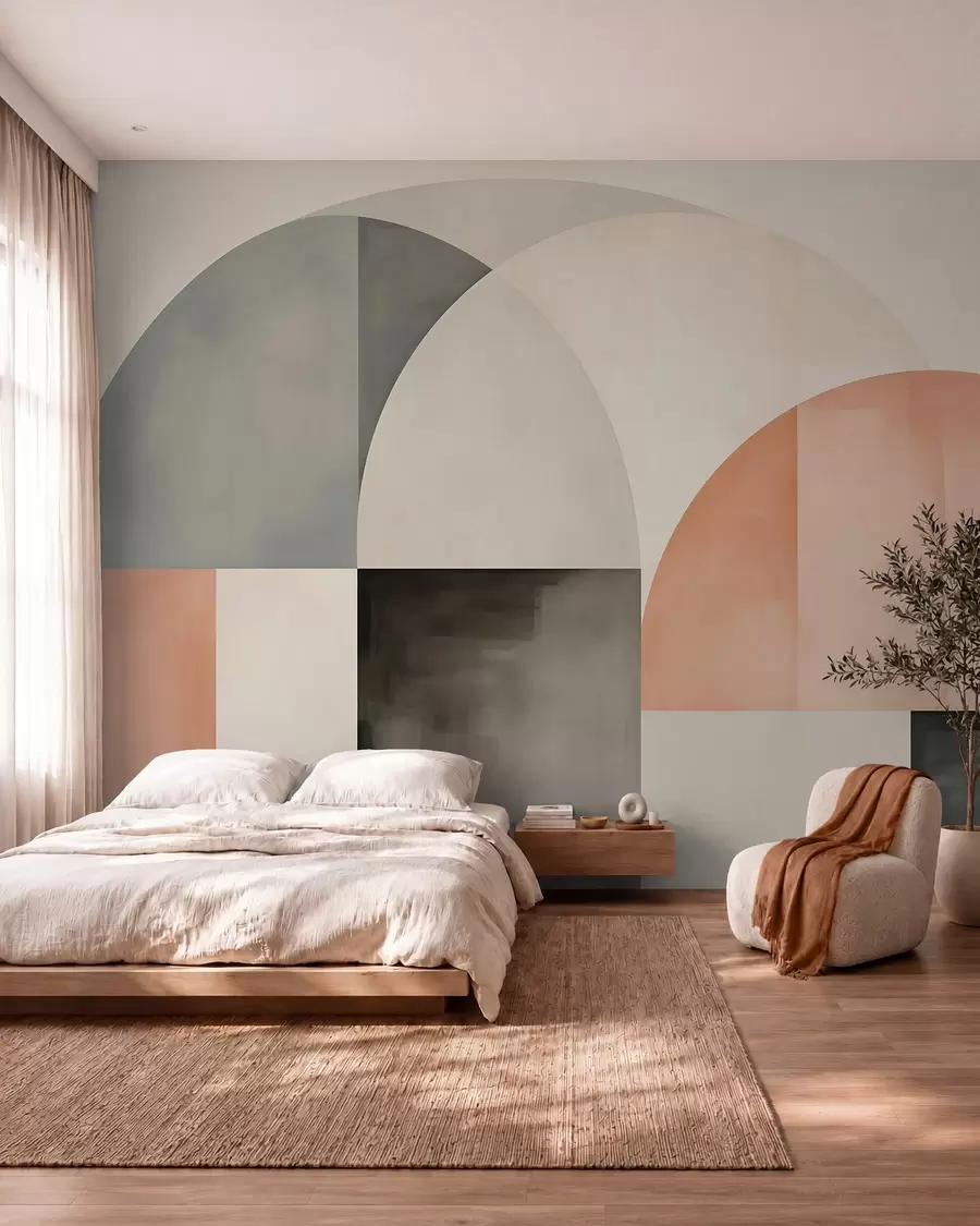 zidne murale Geometrijska apstrakcija w05847