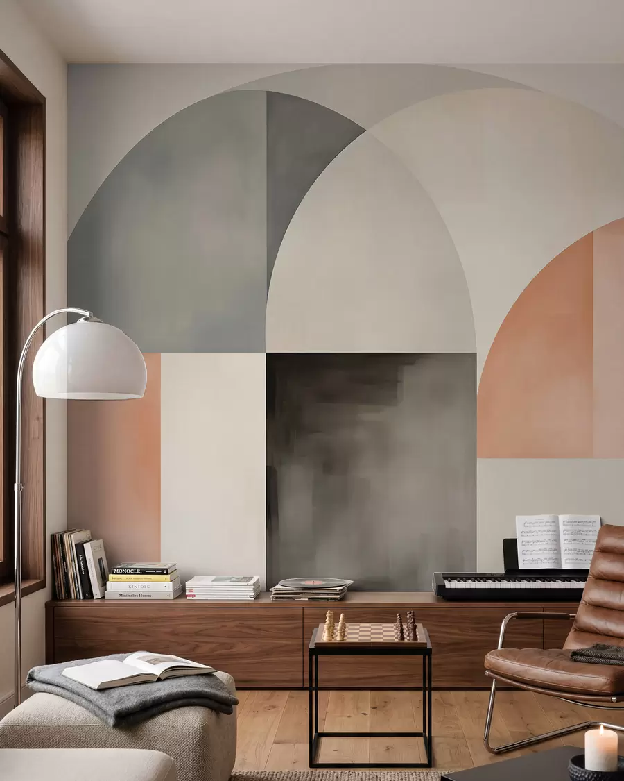 zidne murale Geometrijska apstrakcija w05847