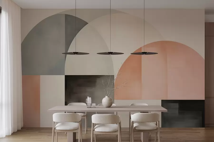 zidne murale Geometrijska apstrakcija w05847