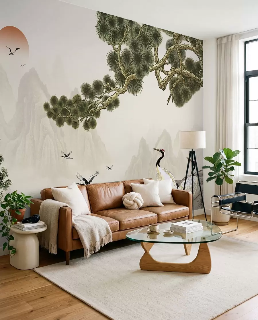 zidne murale Planine, rode pod borom u34508