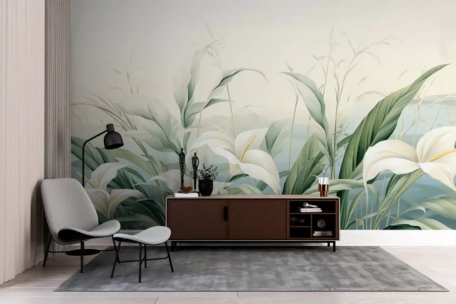 zidne murale Egzotično cvijeće w05916