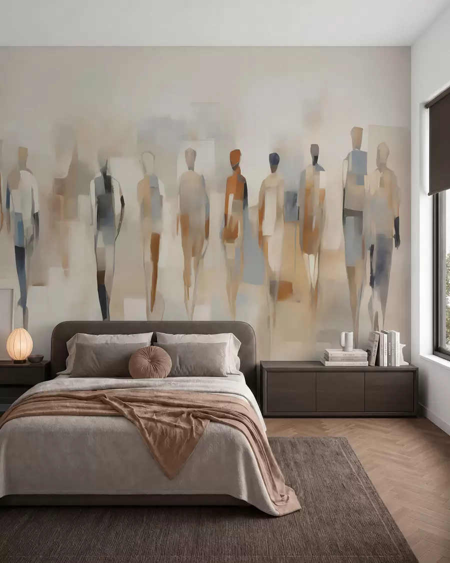 zidne murale Ritam silueta w05944