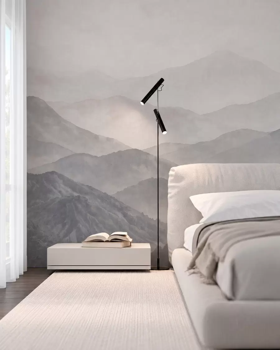 zidne murale Slojevi planina w05925
