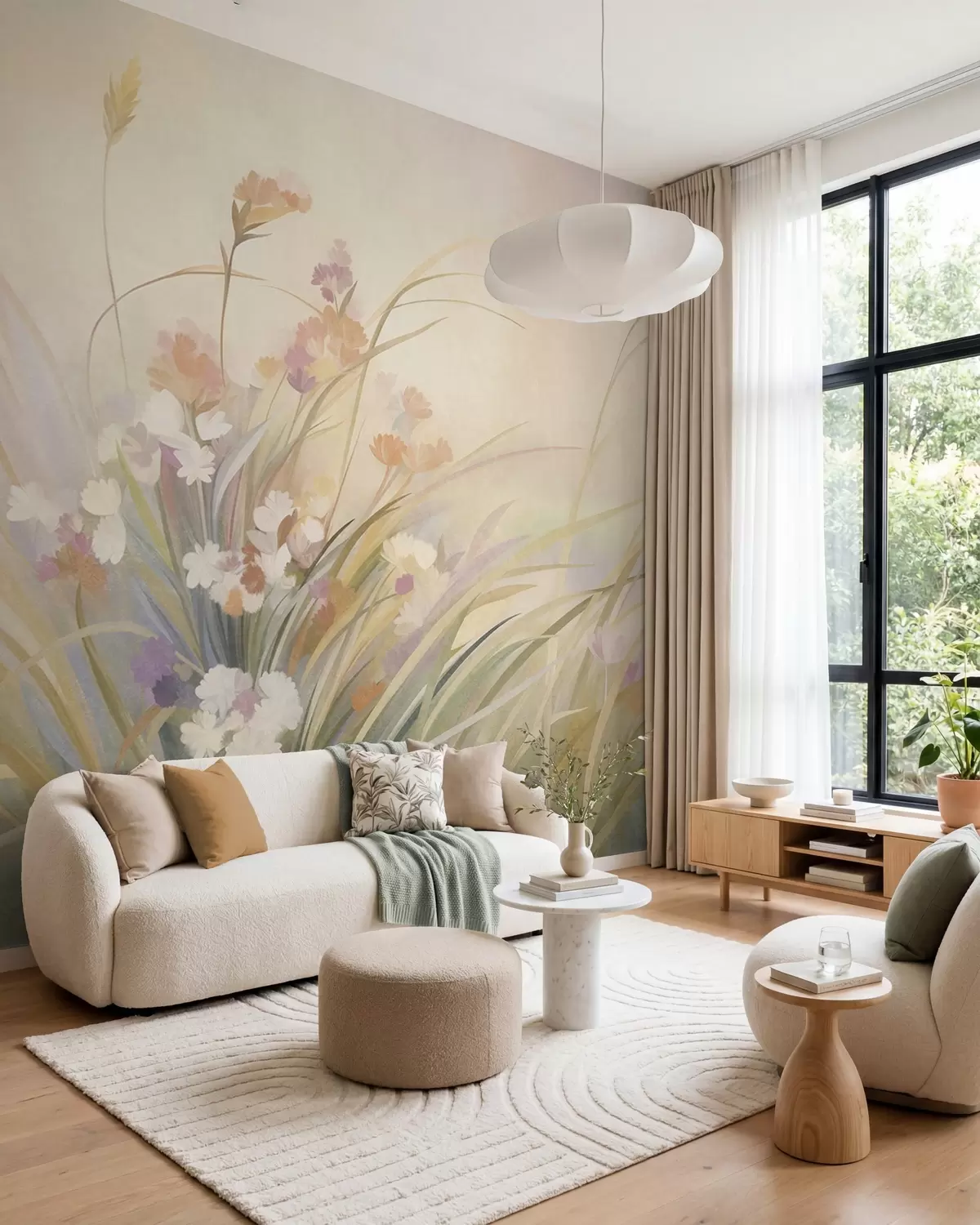 zidne murale Sjaj livade w10062