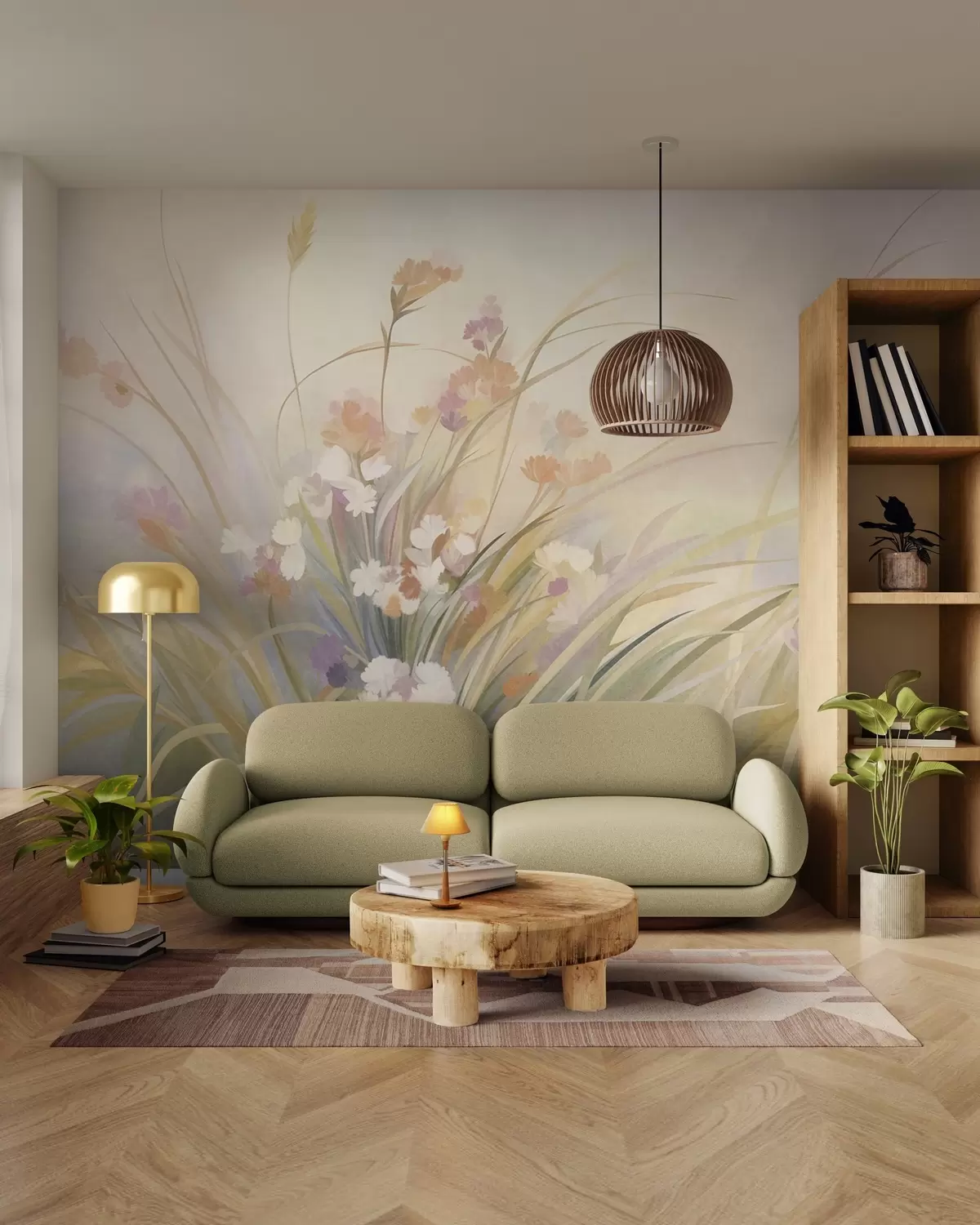 zidne murale Sjaj livade w10062