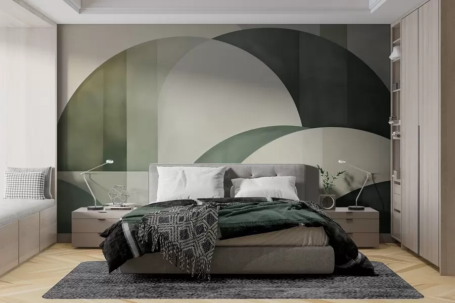 zidne murale Geometrijska apstrakcija w05943