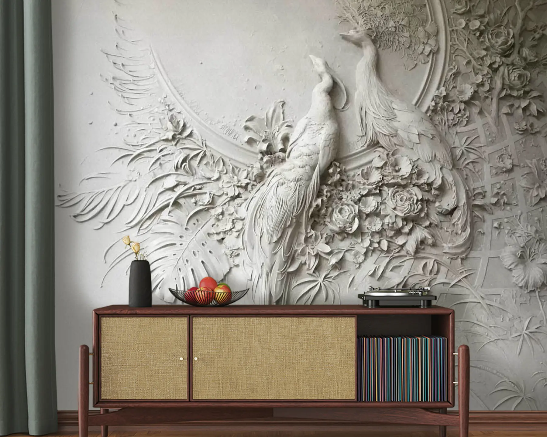 zidne murale Grančica, biljka i drvo u46452