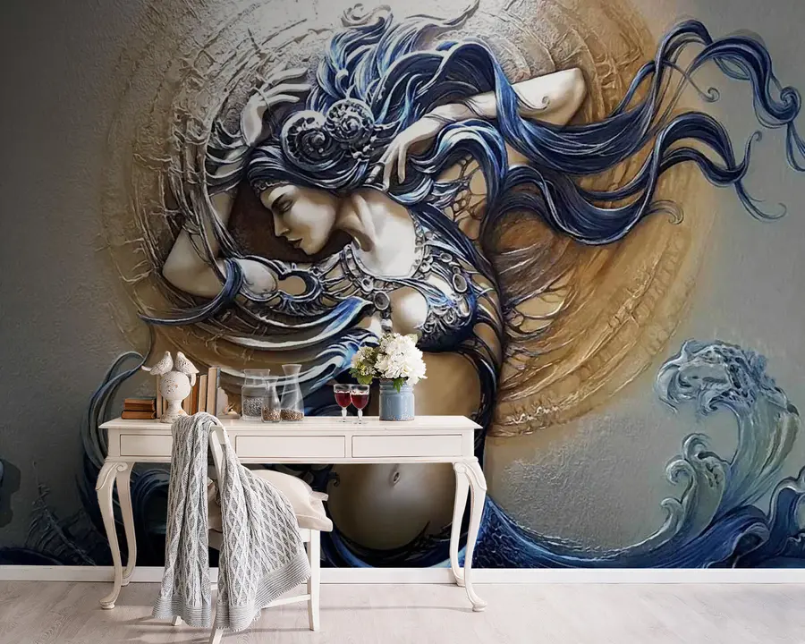 zidne murale Ples sirene u40555