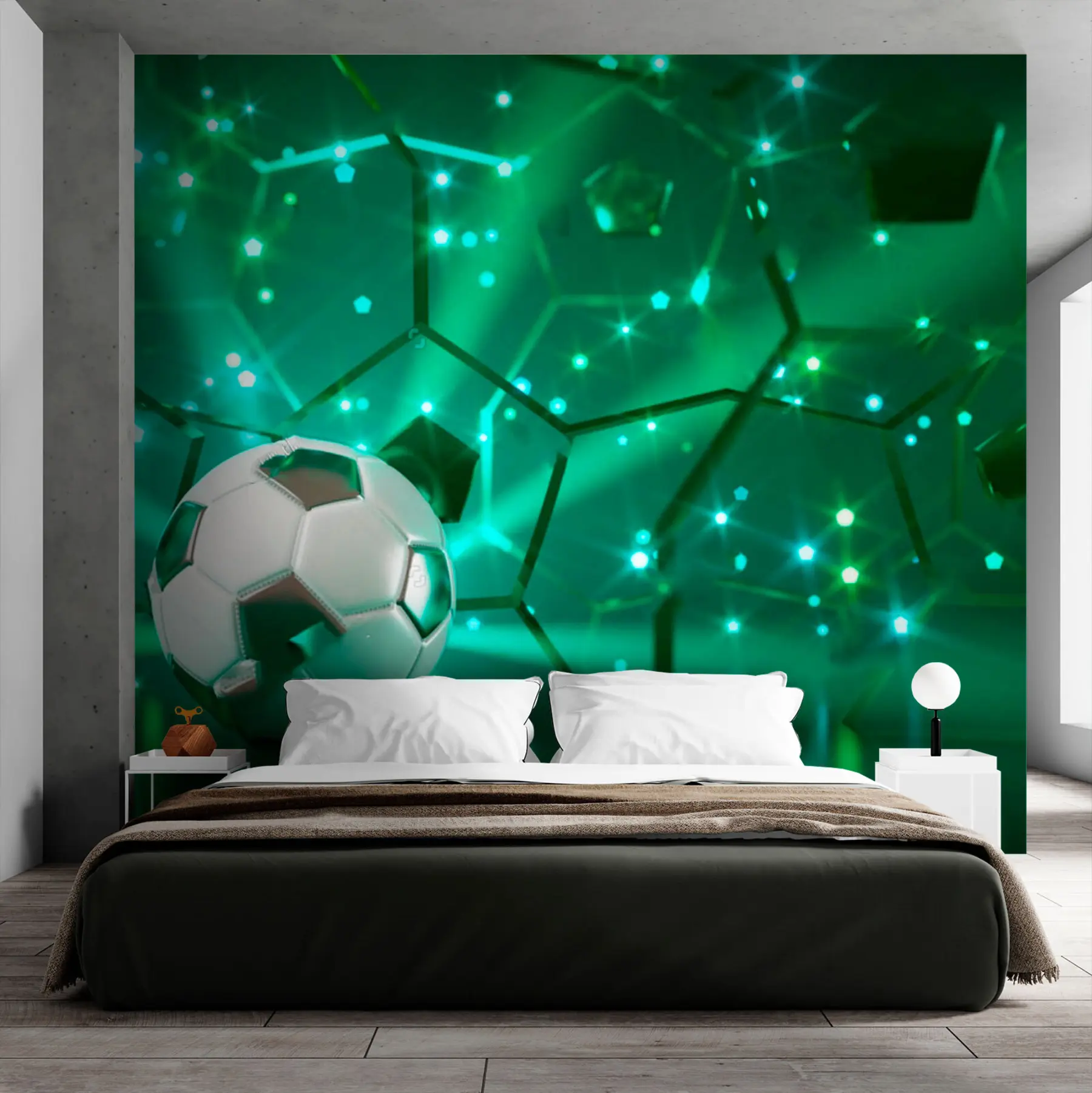 zidne murale Lopta na lijepoj pozadini u72787