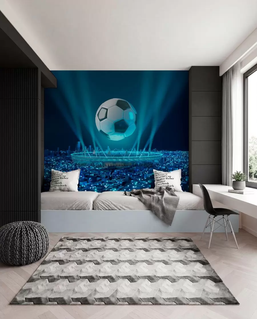 zidne murale Stadion pod plavim svjetlima u72793