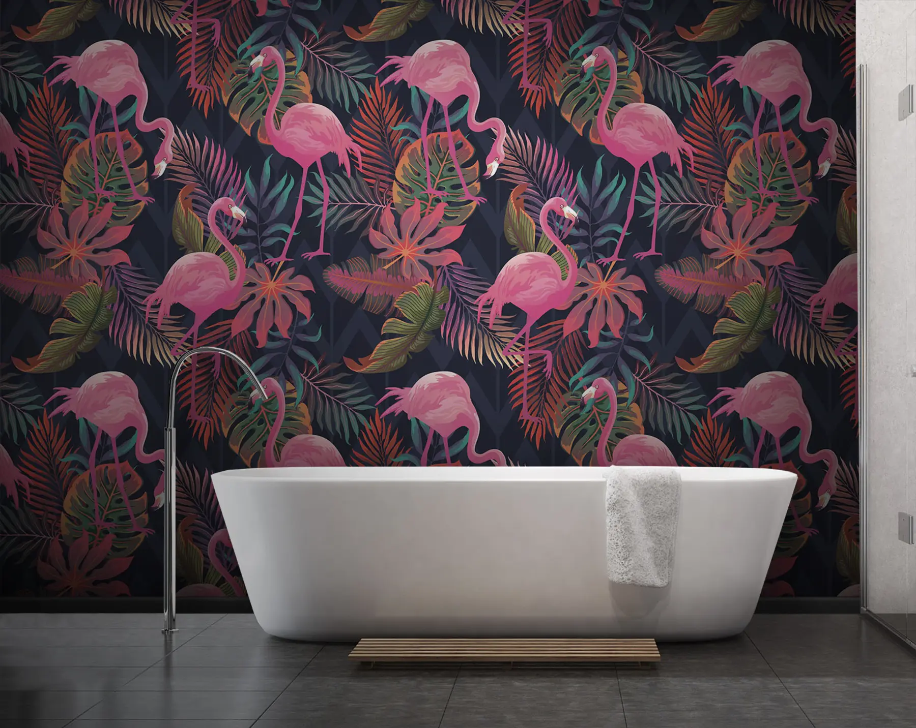 zidne murale Ružičasta eksplozija u73089