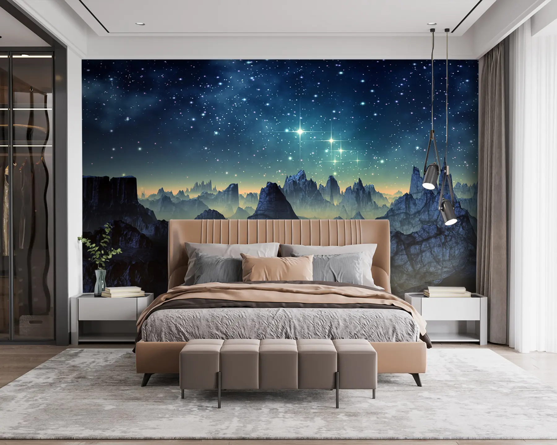 zidne murale Atmosfera, nebo i svijet u22513