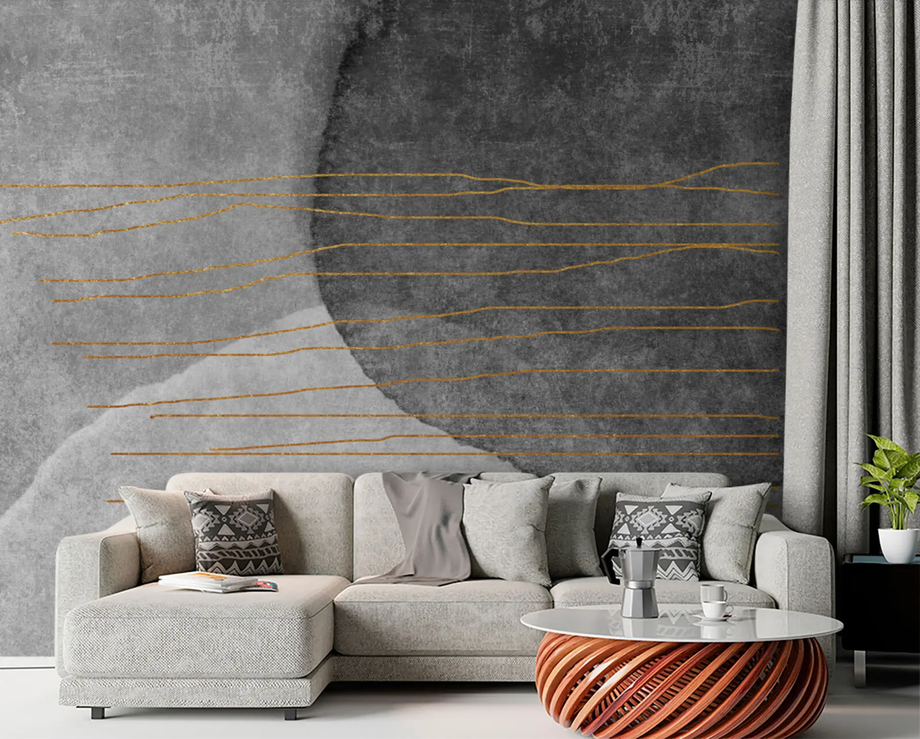 zidne murale Apstraktna umjetnost uljanog slikarstva u78579