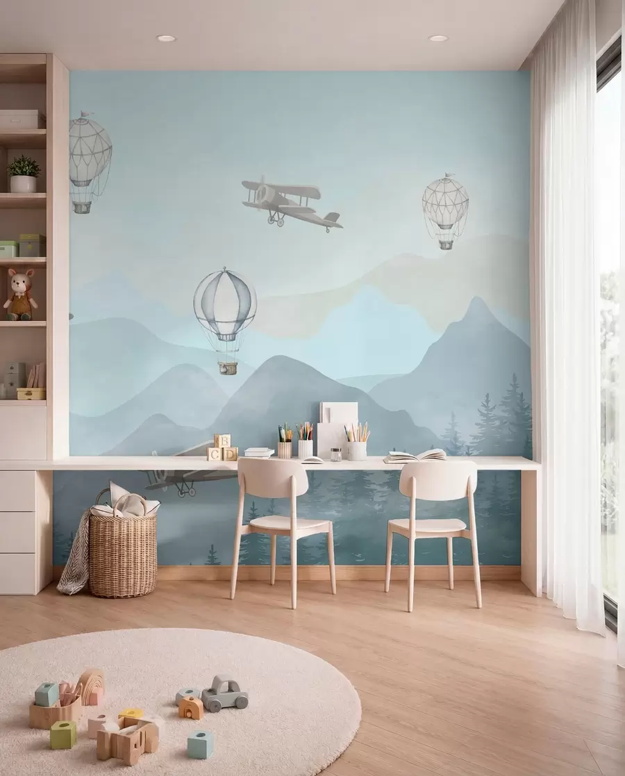 zidne murale Mali istraživači neba u74226