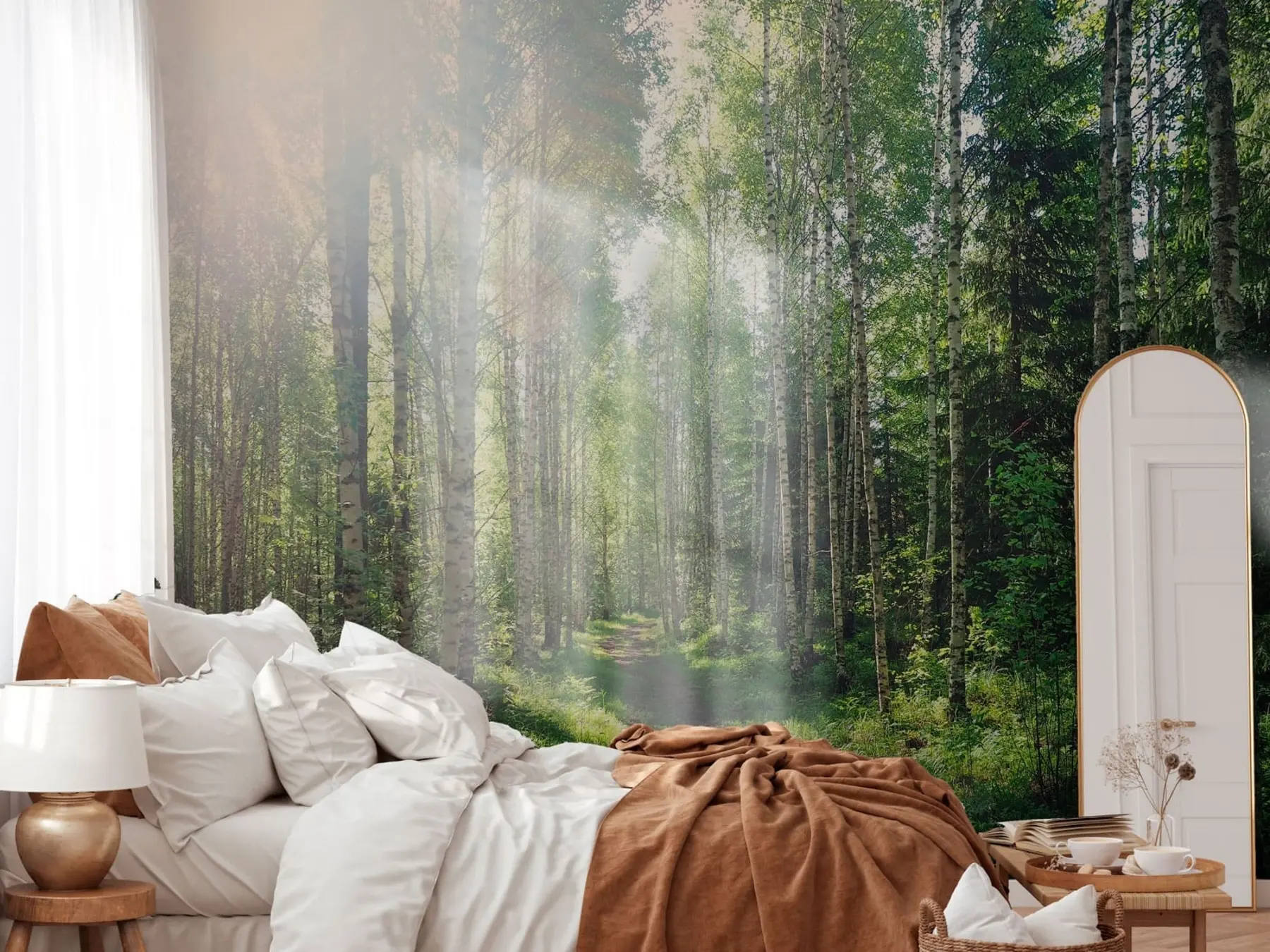 zidne murale Zeleno sunce u Finskoj u74235