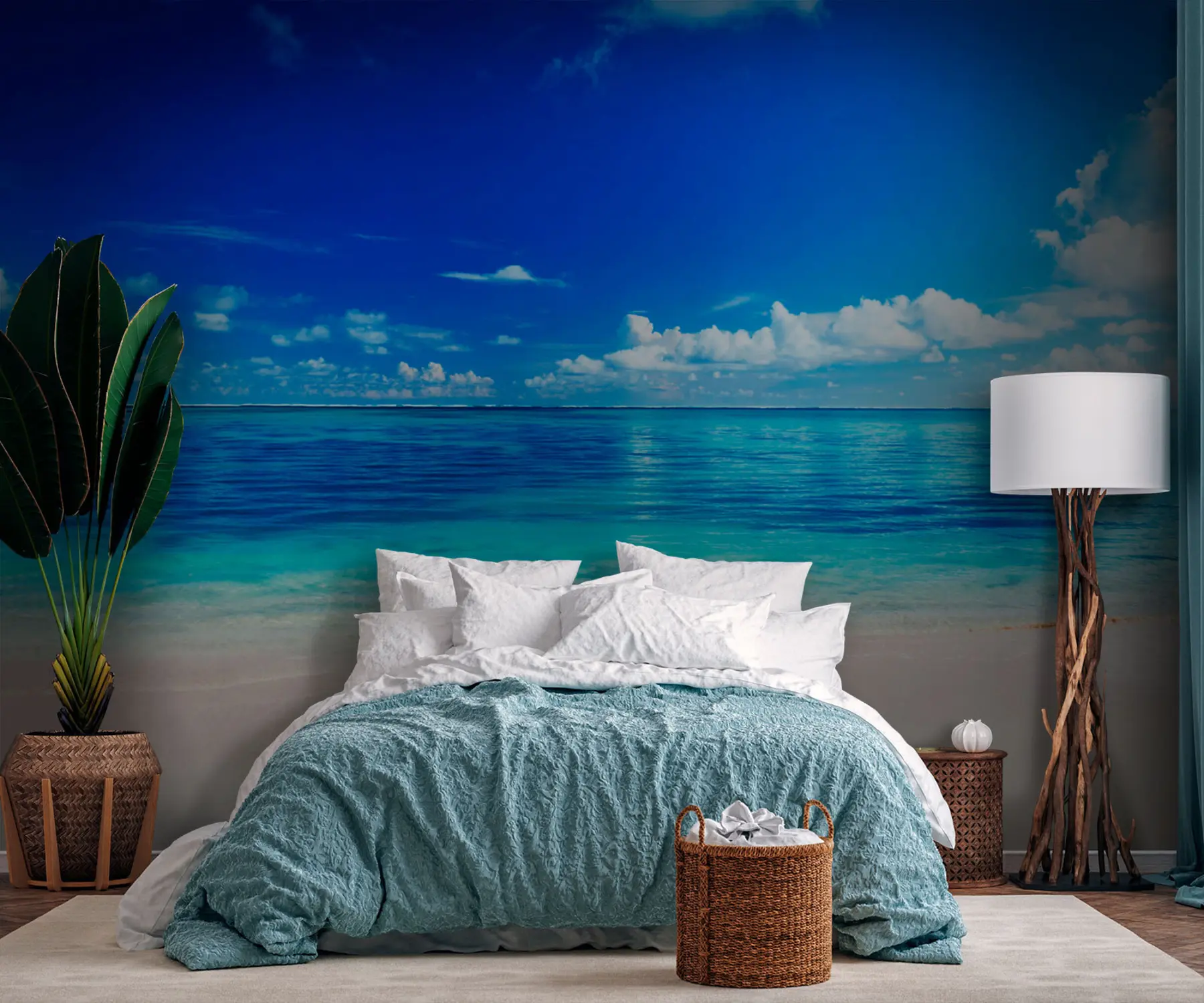 zidne murale Pješčana plaža i more u74335