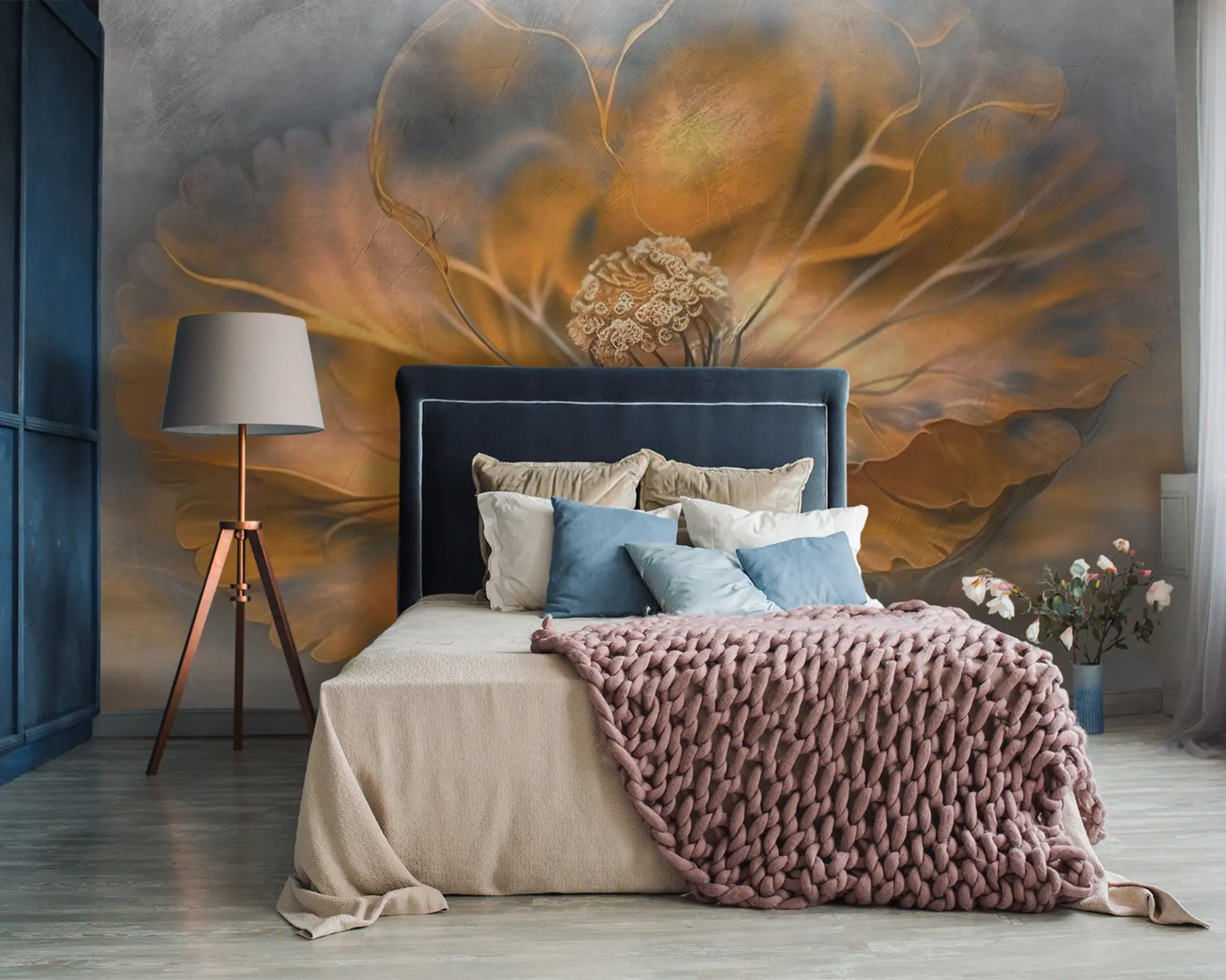 zidne murale Veliki cvijet u93916