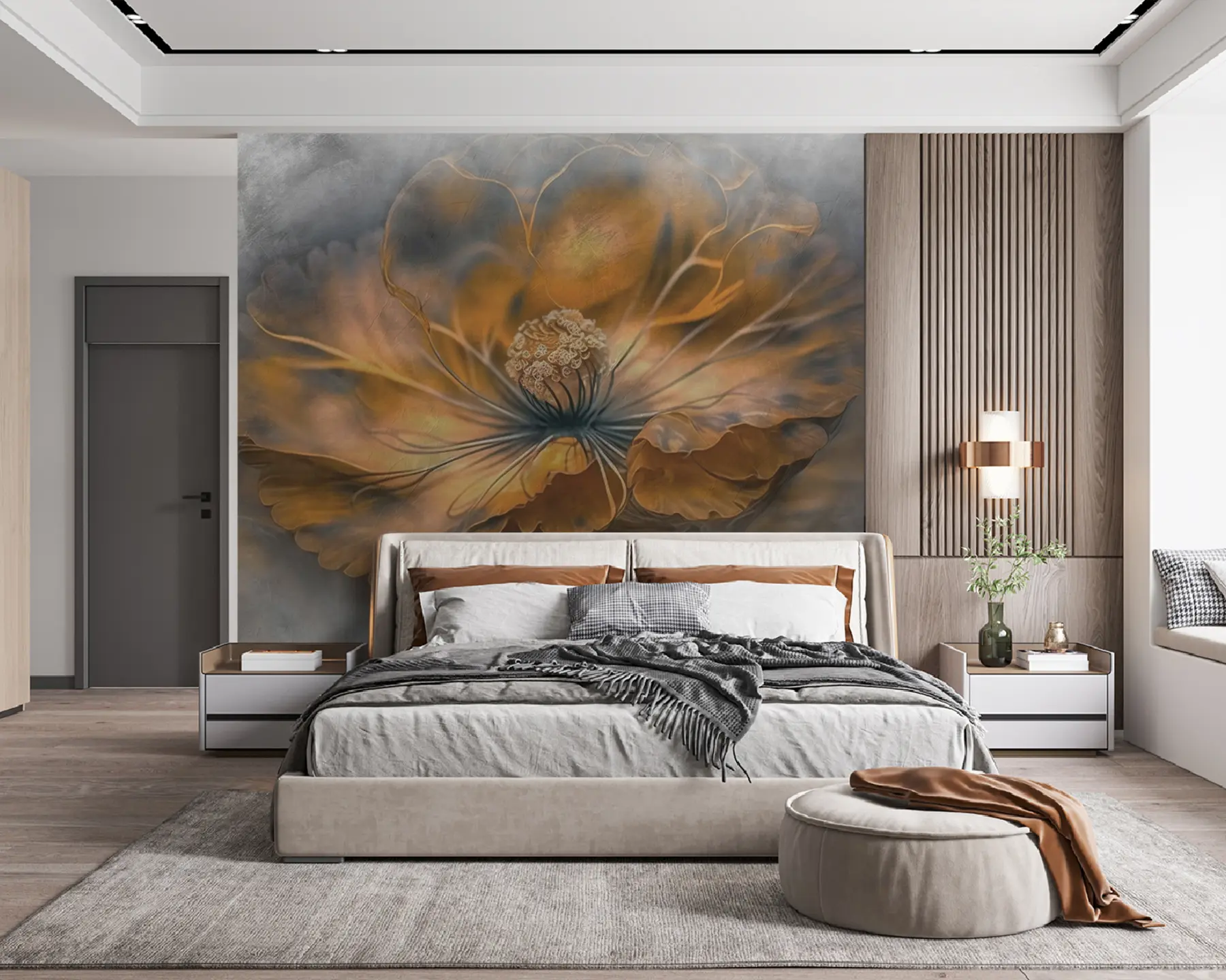 zidne murale Veliki cvijet u93916