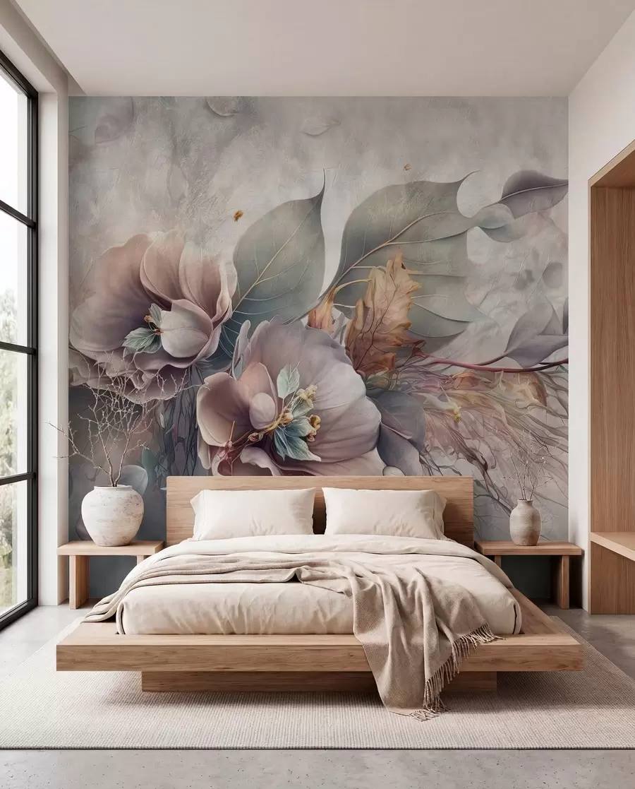 zidne murale Chimera cvijeće u93930