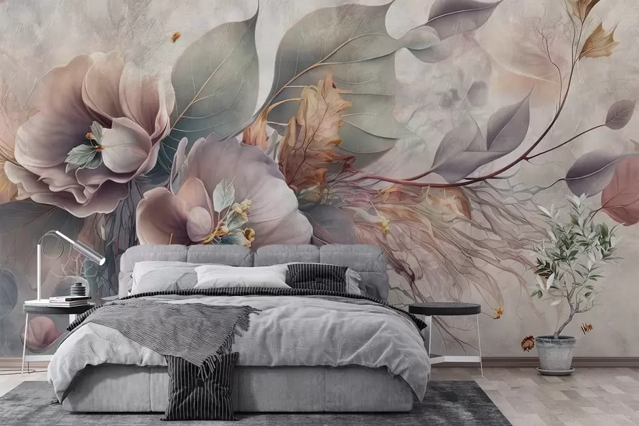 zidne murale Chimera cvijeće u93930