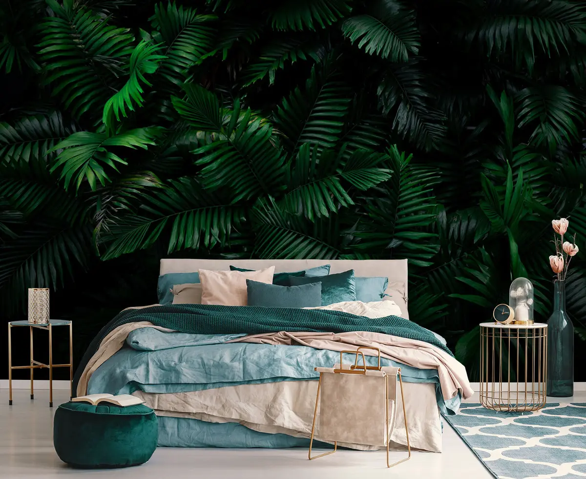 zidne murale palmino lišće u75760