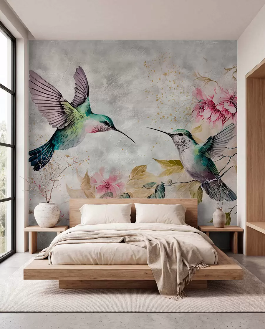 zidne murale Duet kolibrića u93994