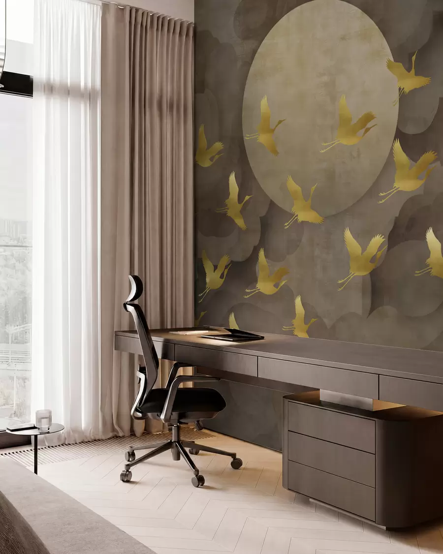 zidne murale Let roda, kineski stil u00554