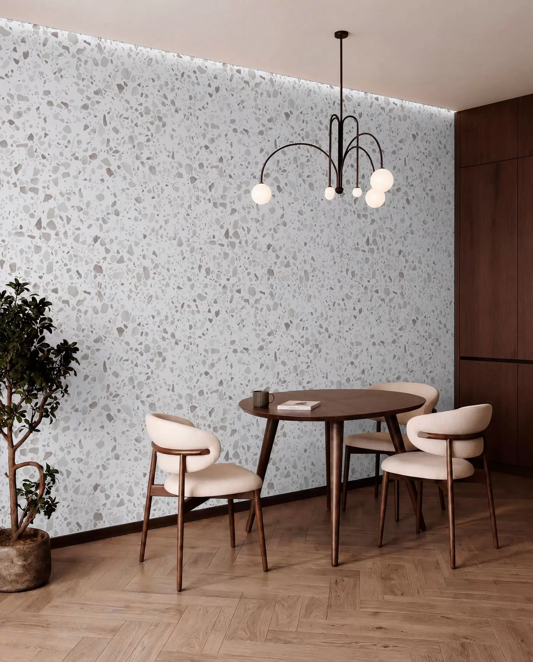 zidne murale Terrazzo pločice, mozaik s prirodnim kamenčićima, granit, mramor, kvarc, beton u94304