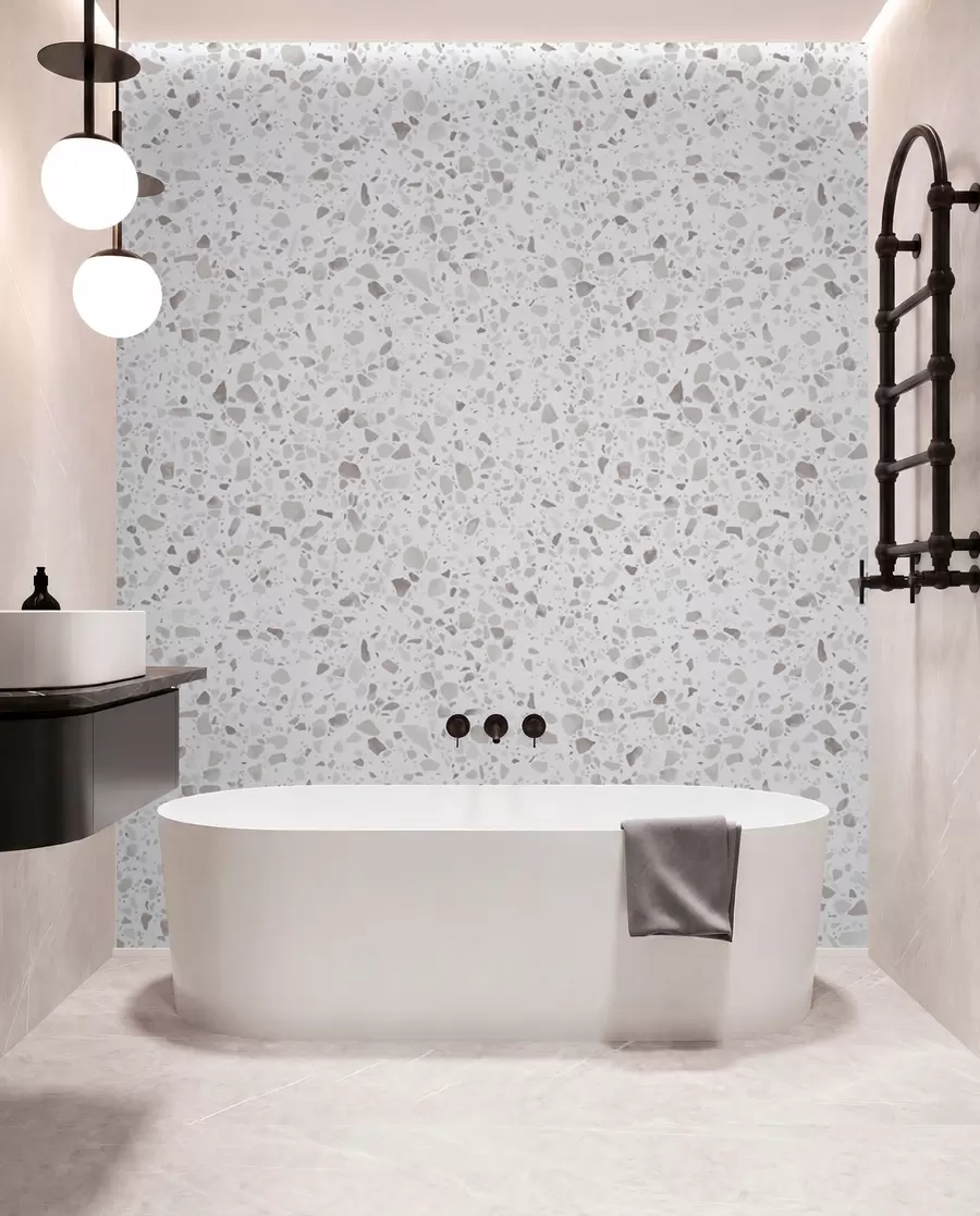 zidne murale Terrazzo pločice, mozaik s prirodnim kamenčićima, granit, mramor, kvarc, beton u94304