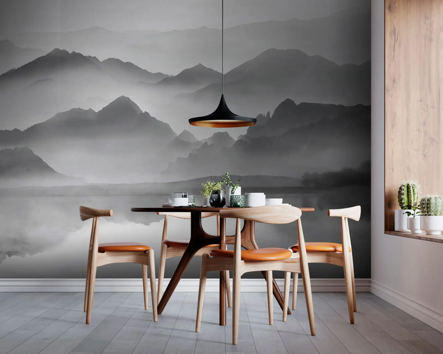 zidne murale Sive planine i krajolik u94344