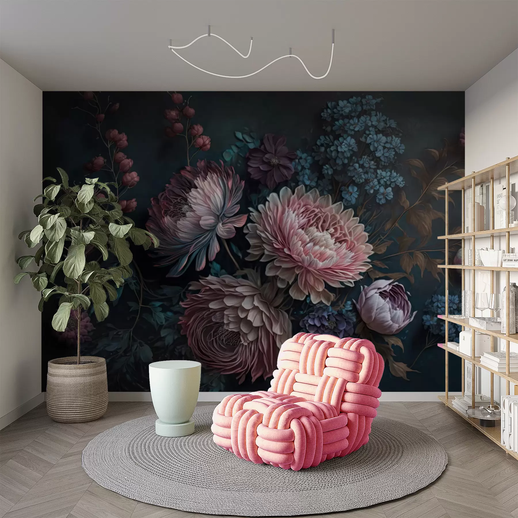 zidne murale Astere noćne u75407