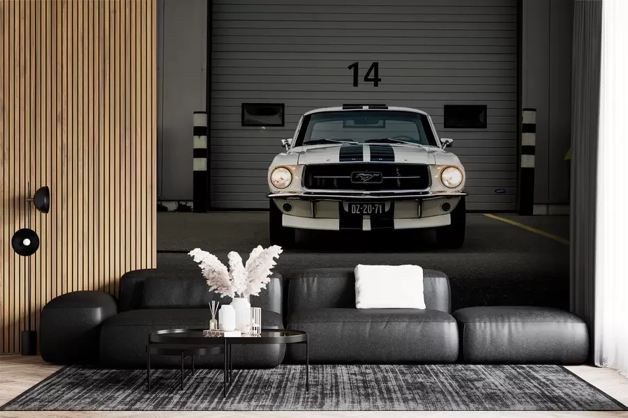 zidne murale Ford Mustang iz 1970 u95536