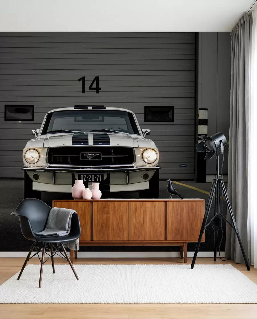 zidne murale Ford Mustang iz 1970 u95536