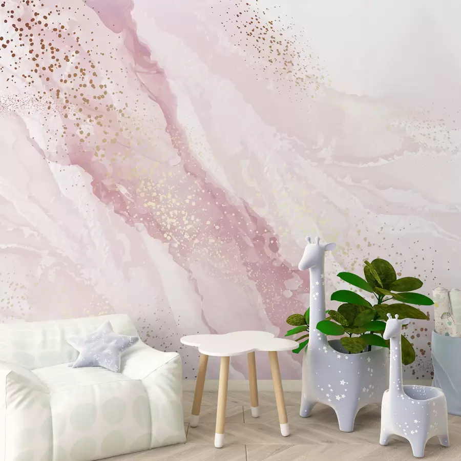 zidne murale Apstraktna slika, imitacija mramorne površine kamena u95846