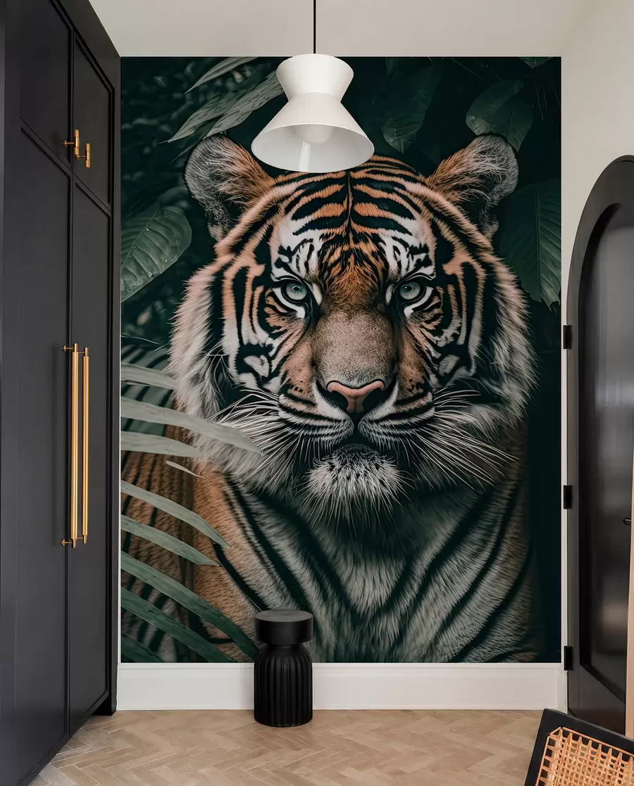 zidne murale Tigar u prašumi u95619
