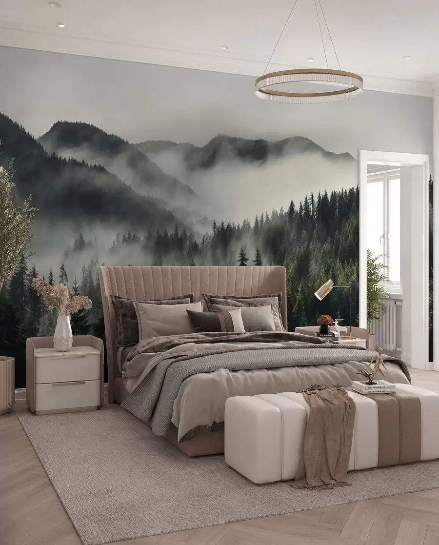 zidne murale Planinski krajolik i mir u96027