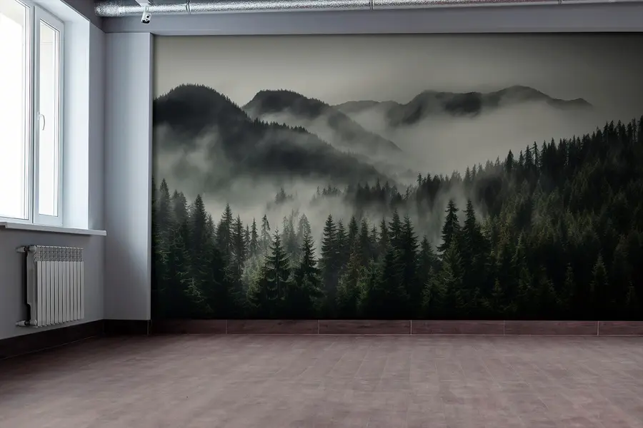 zidne murale Planinski krajolik i mir u96027