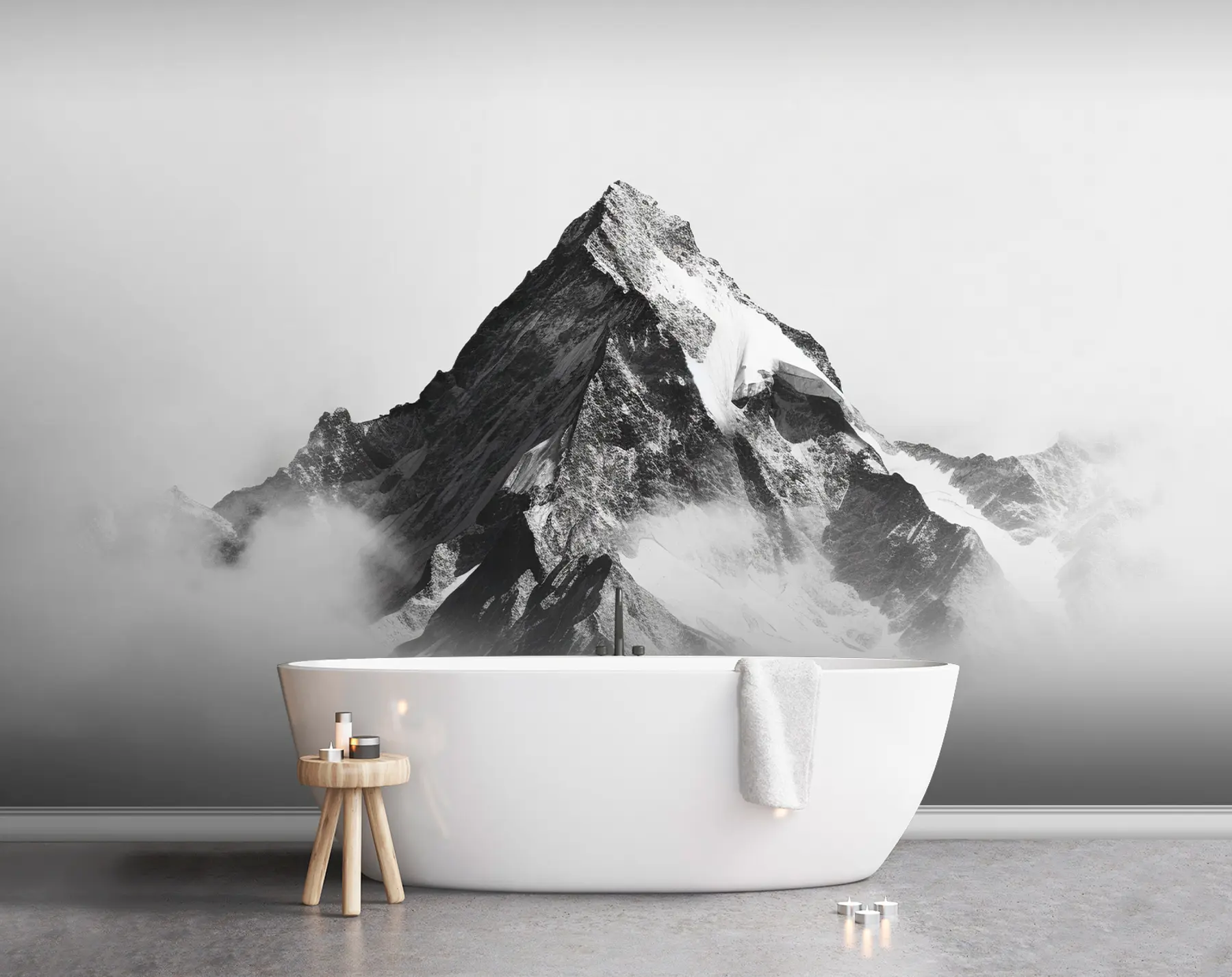 zidne murale Planinski krajolik opušta u96033