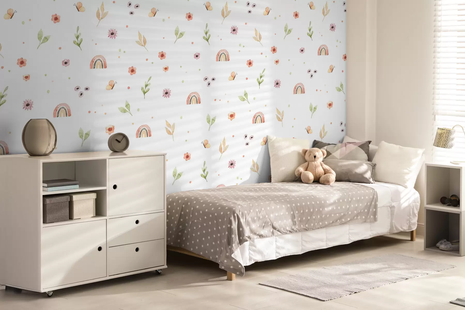 zidne murale Dječji crtež akvarelom u96608