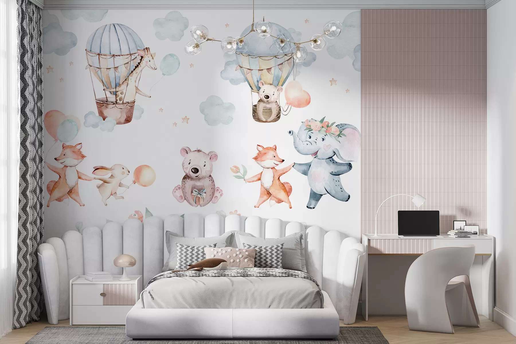 zidne murale akvarel životinje u96740