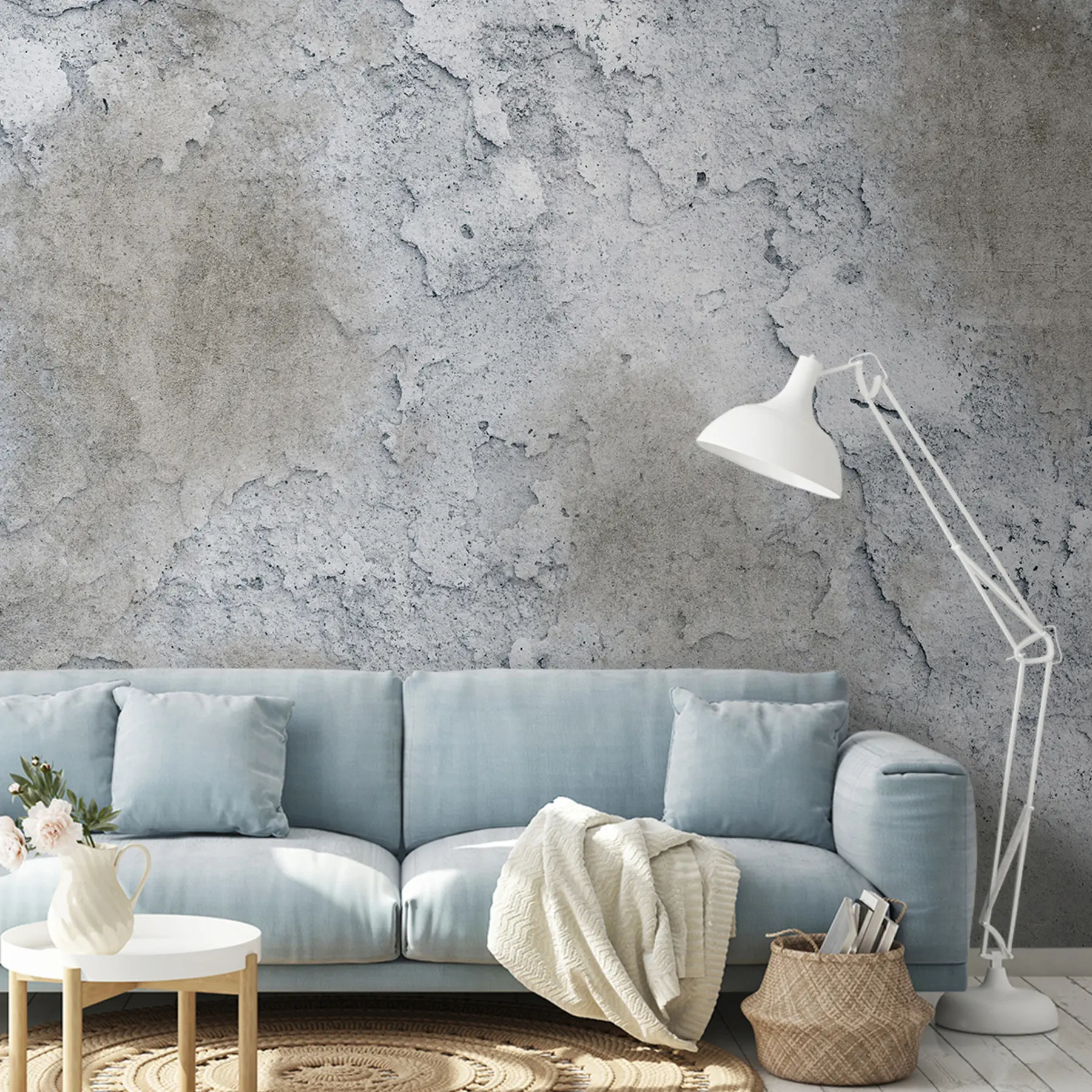 zidne murale Betonski zid s hrapavosti u97224