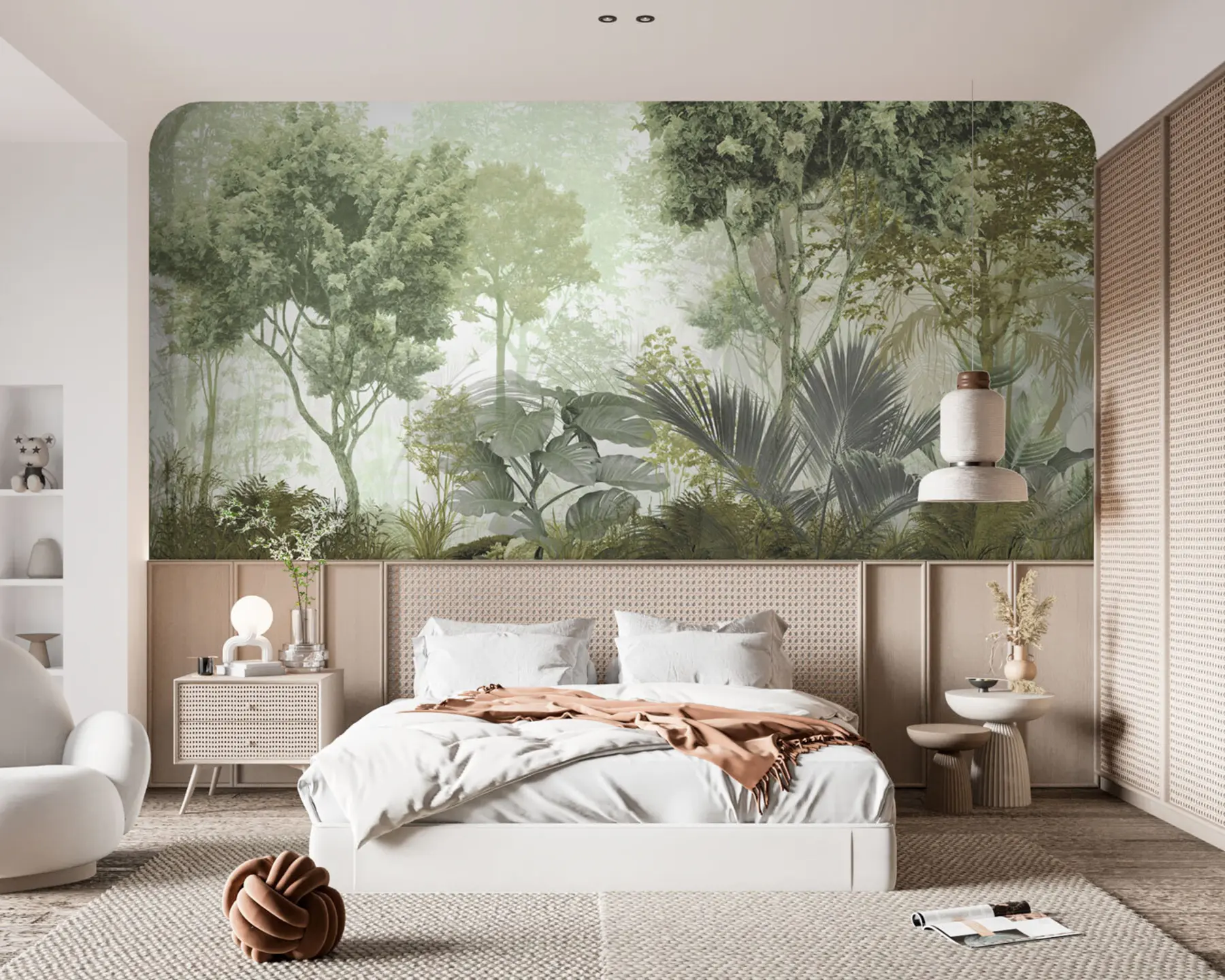 zidne murale Jutro u dubini šume u97409