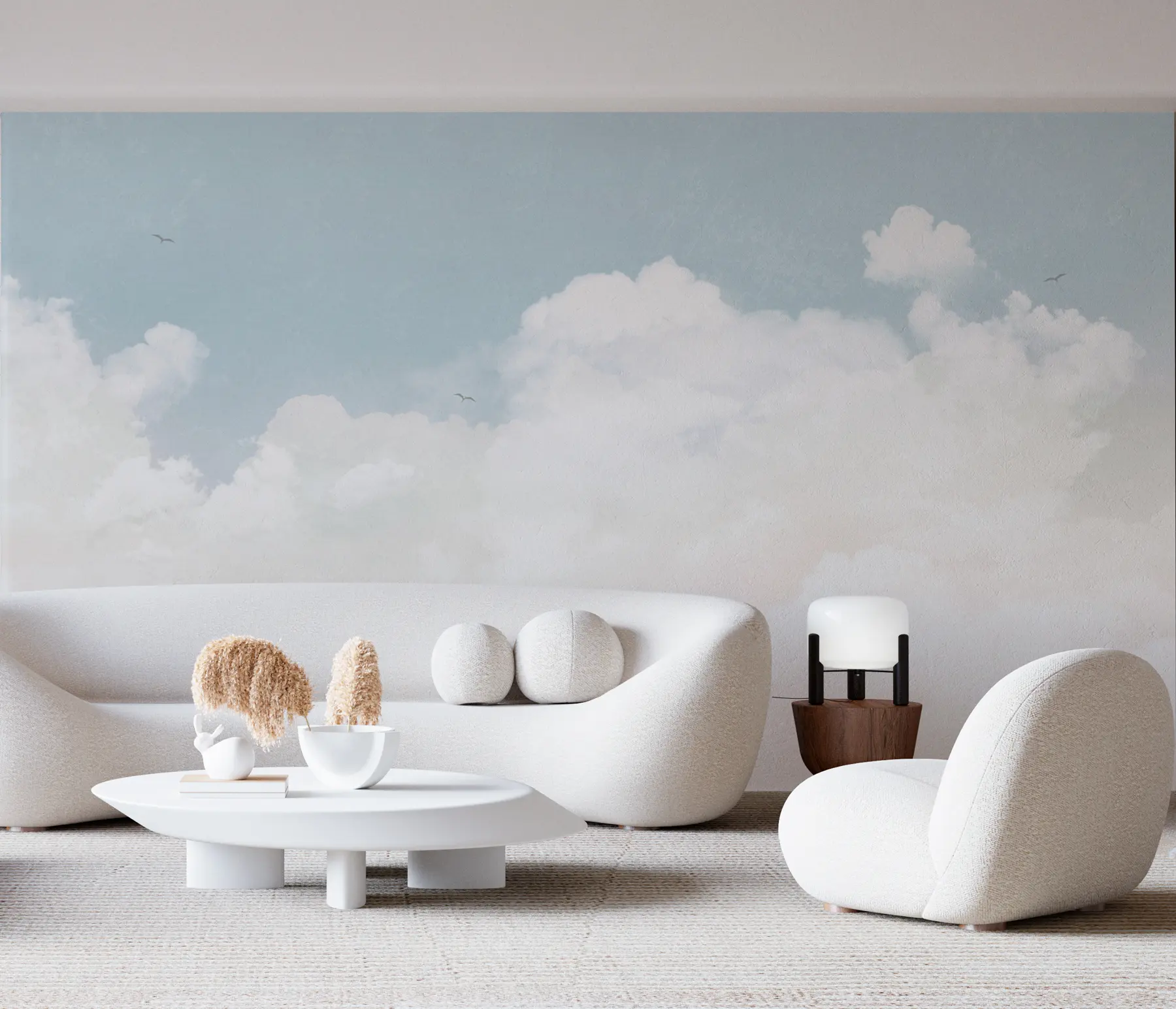 zidne murale Stari oblaci plavog neba u96783v3