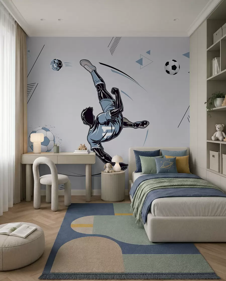 zidne murale Gol škaricama u98736
